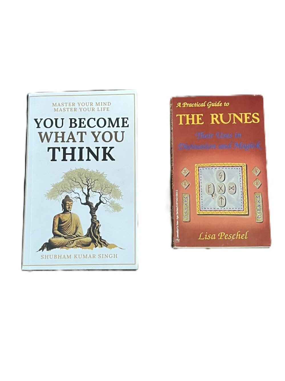 2-Book Bundle: You Become What You Think and A Practical Guide to The Runes